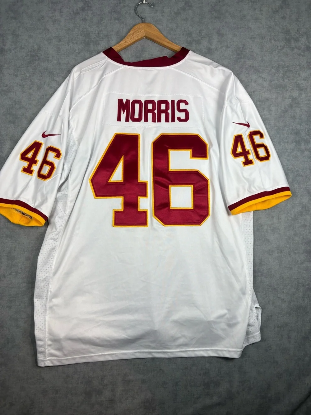 Nike Washington Redskins Alfred Morris #46 Jersey 3XL 80th Anniversary 2012
